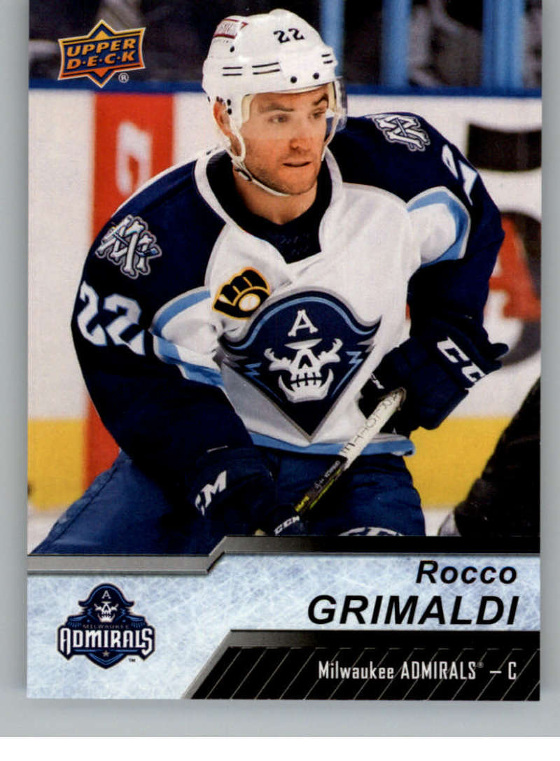 2018-19 Upper Deck AHL Hockey #40 Rocco Grimaldi Milwaukee Admirals 
