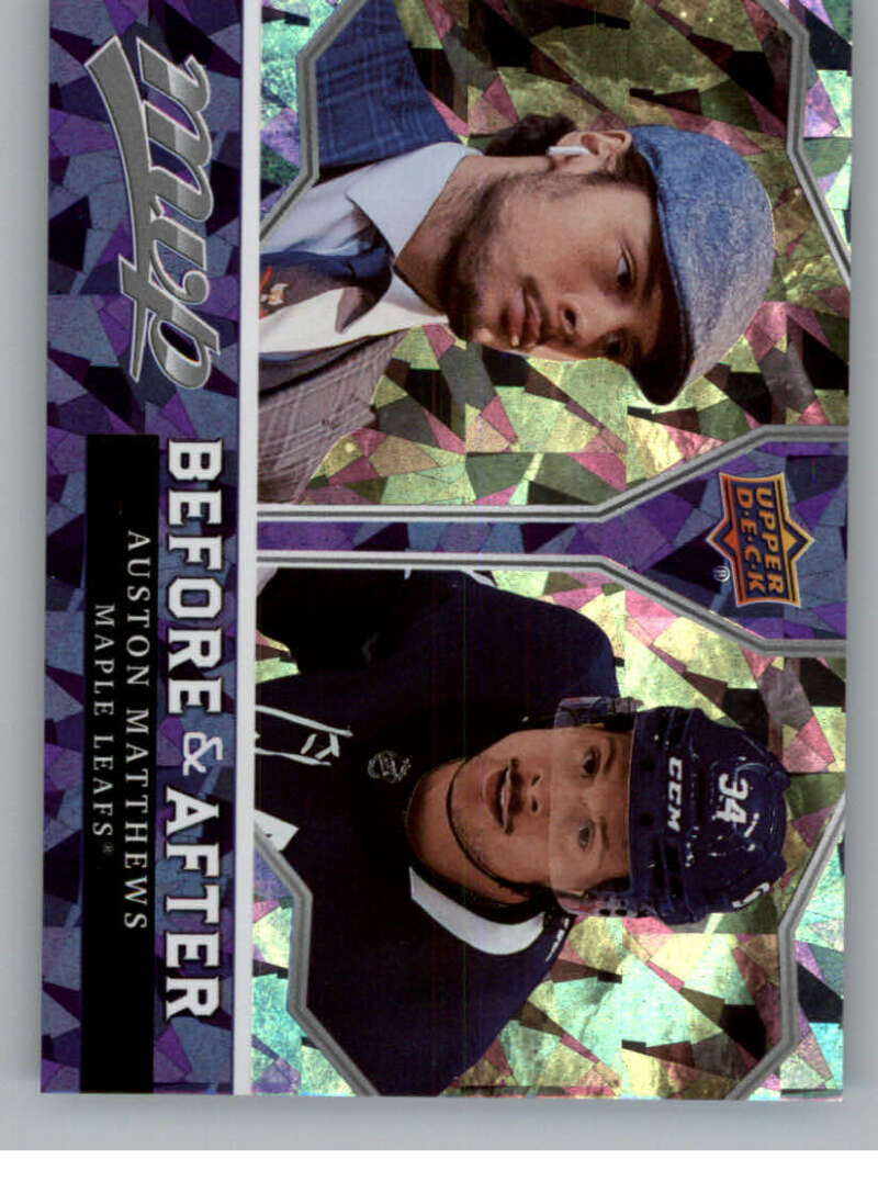 2021-22 Upper Deck MVP Before and After