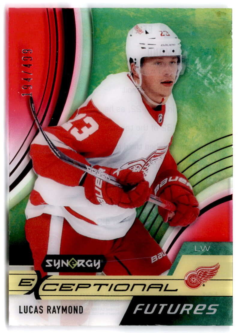 2021-22 Upper Deck Synergy Exceptional Futures Red