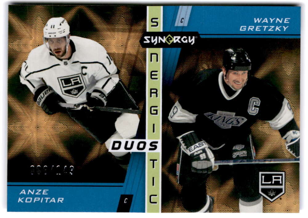 2021-22 Upper Deck Synergy Synergistic Duos Stars and Legends Gold
