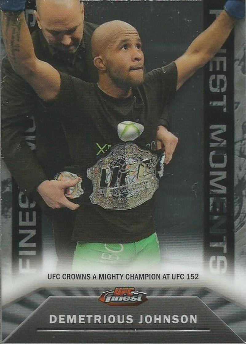 2013 Topps Finest UFC Finest Moments