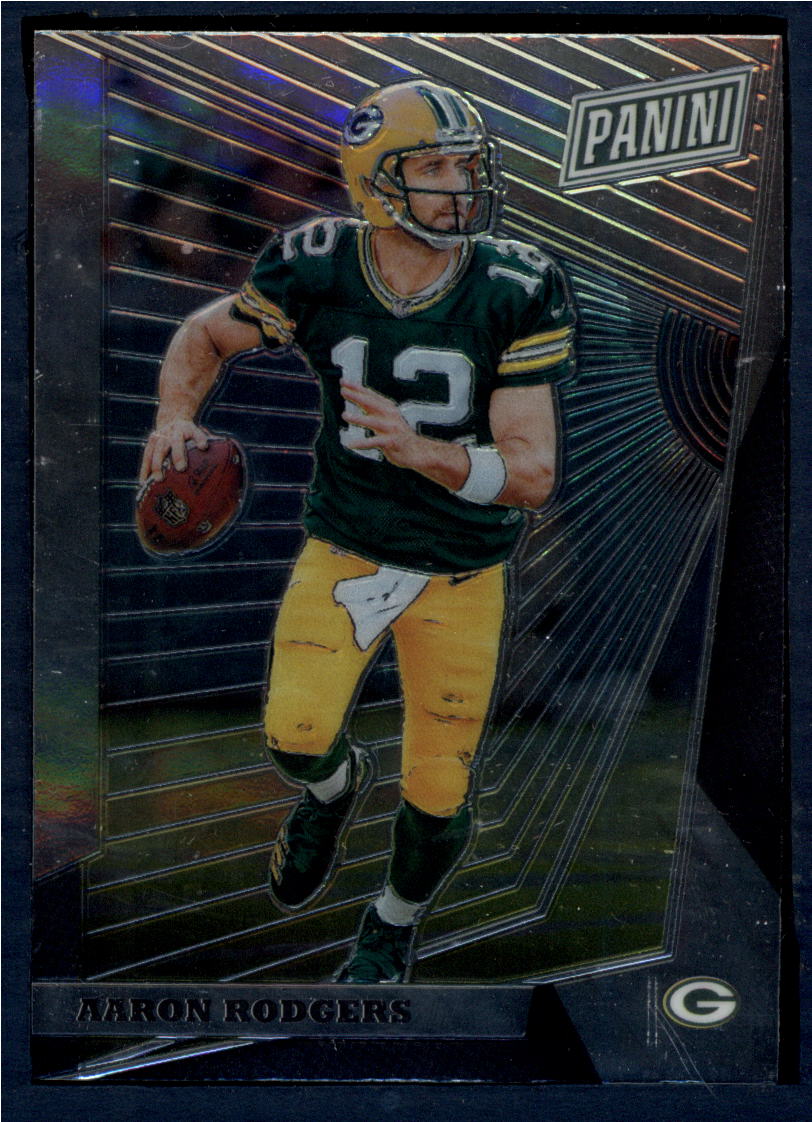2018 Panini National VIP Gold Pack #7 Aaron Rodgers Green Bay Packers  NFL Football Trading Card