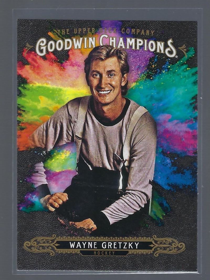 2018 Upper Deck Goodwin Champions #140 Wayne Gretzky Splash of Color 