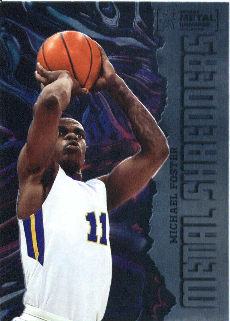 2022 Skybox Metal Universe Champions #118 MICHAEL FOSTER Basketball NM+-MT+ 