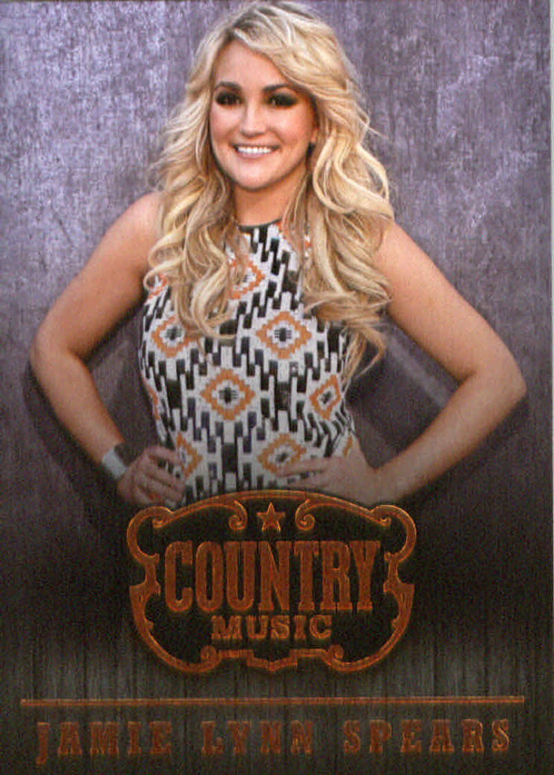 2014 Panini Country Music #44 Jamie Lynn Spears  Officially Licensed Trading Card