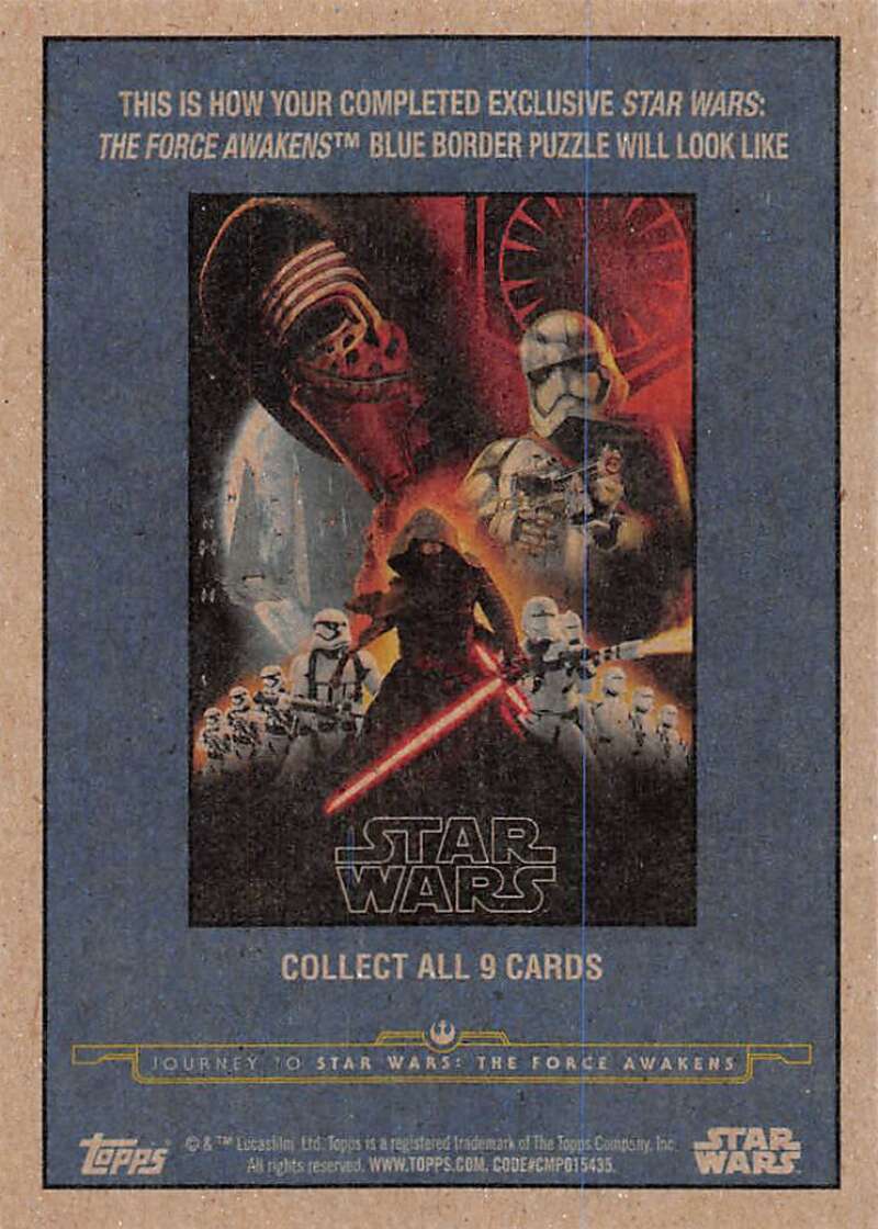 Star Wars Journey To The Force Awakens Base Card #105 Rey Desert Scavenger