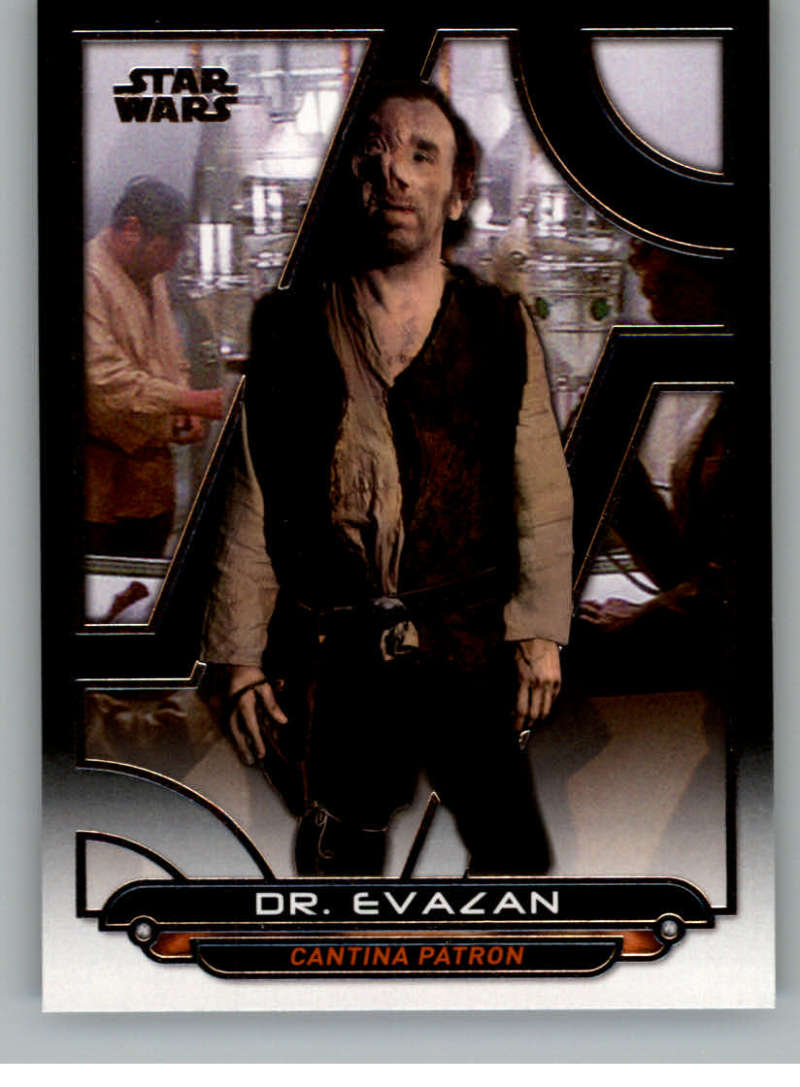 2017 Topps Star Wars Galactic Files Reborn #ANH-18 Dr. Evazan Official Motion Picture Collectible Trading Card