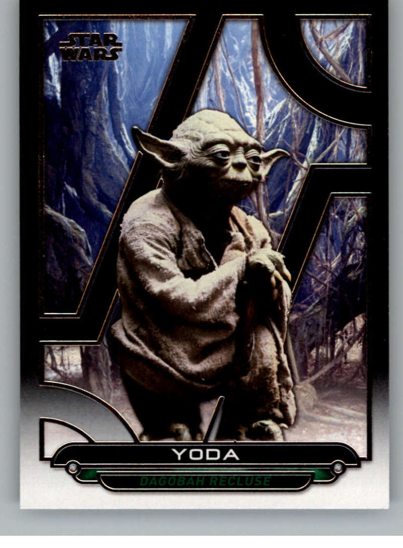 2017 Topps Star Wars Galactic Files Reborn #ESB-2 Yoda Official Motion Picture Collectible Trading Card