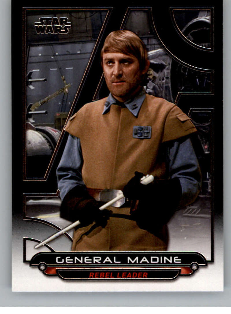 2017 Topps Star Wars Galactic Files Reborn #ROTJ-9 General Madine Official Motion Picture Collectible Trading Card