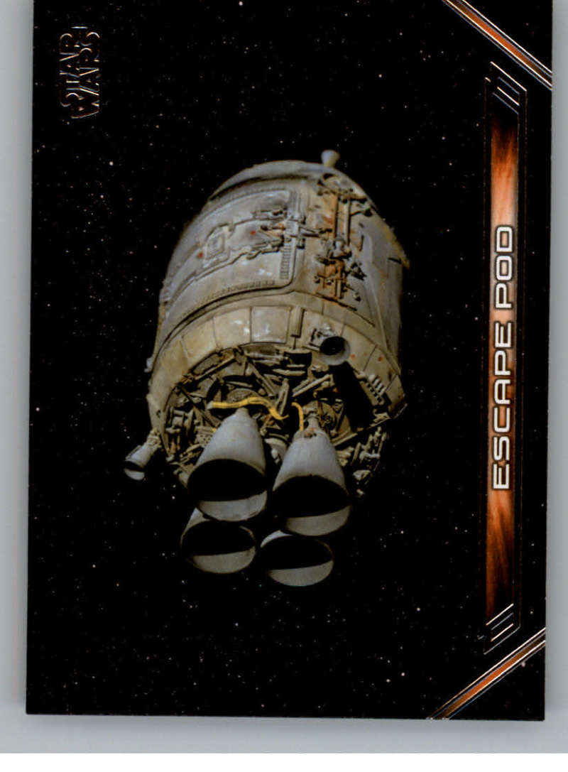 2017 Topps Star Wars Galactic Files Reborn Vehicles #V-14 Escape Pod Official Motion Picture Collectible Trading Card