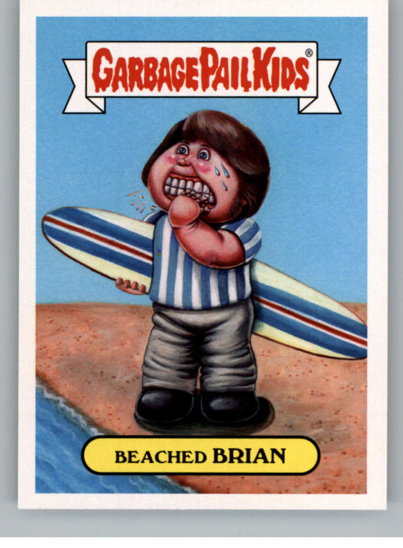 2017 Topps Garbage Pail Kids Series 2 Classic Rock #2A BEACHED BRIAN