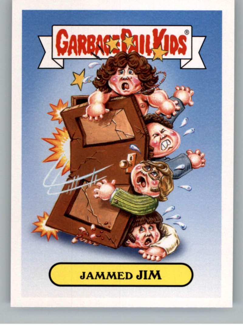 2017 Topps Garbage Pail Kids Series 2 Classic Rock #7A JAMMED JIM
