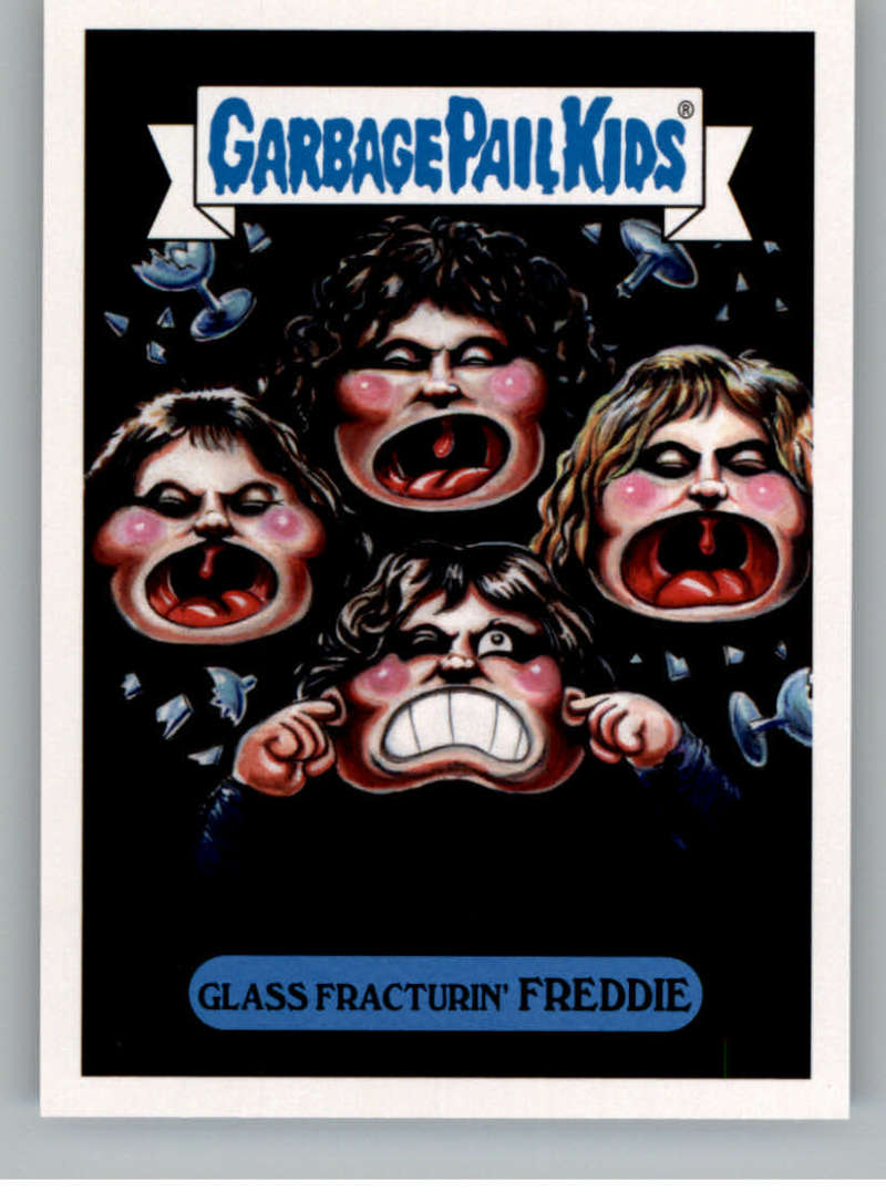 2017 Topps Garbage Pail Kids Series 2 Classic Rock #18A GLASS FRACTURIN' FREDDIE