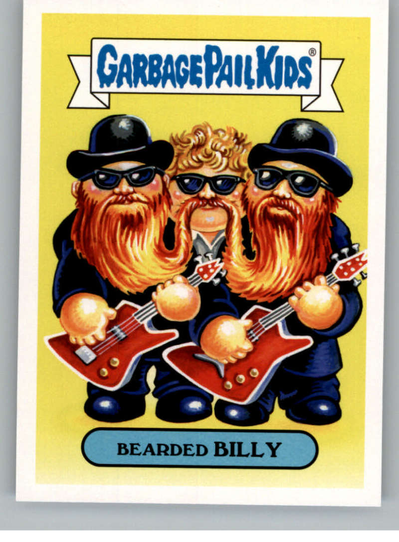 2017 Topps Garbage Pail Kids Series 2 Classic Rock #19A BEARDED BILLY
