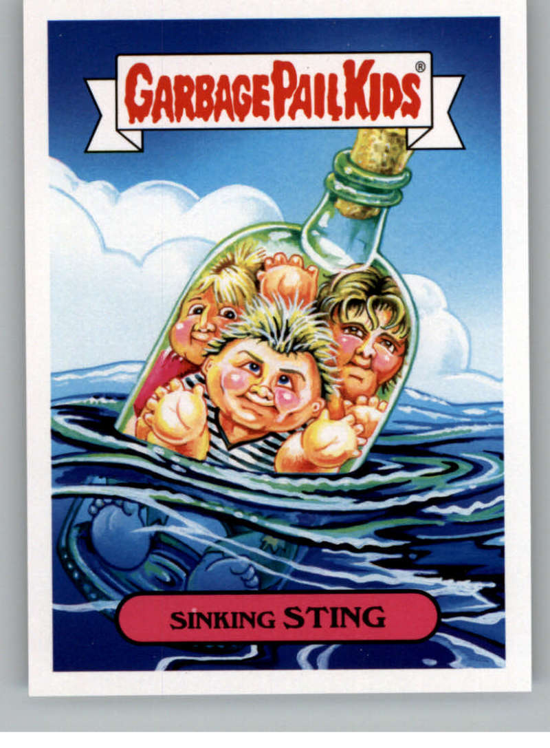 2017 Topps Garbage Pail Kids Series 2 New Wave and Punk #2A SINKING STING