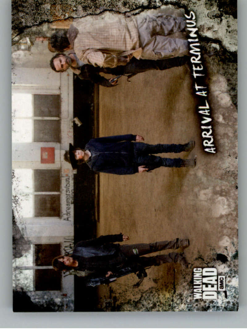 2018 Topps Walking Dead Road to Alexandria #66 Arrival at Terminus Collectible Trading Card