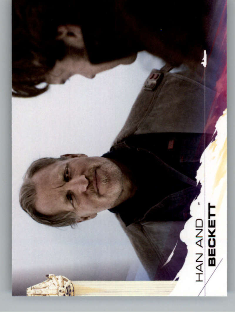 2018 Topps Star Wars Solo Movie #73 Han and Beckett