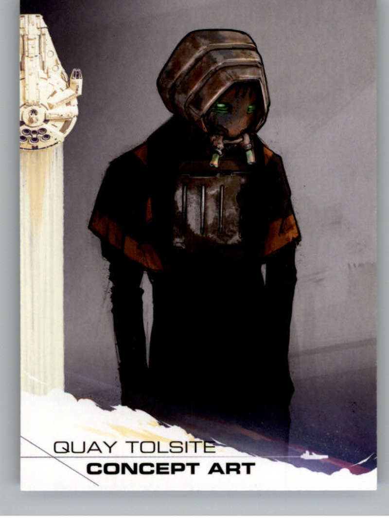 2018 Topps Solo A Star Wars Story Trading Card #91 Quay Tolsite Concept Art