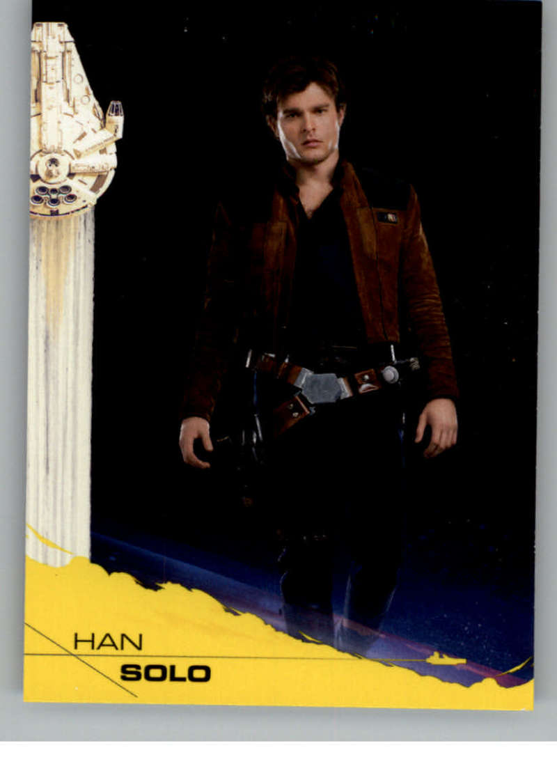 2018 Topps Star Wars Solo Movie Yellow