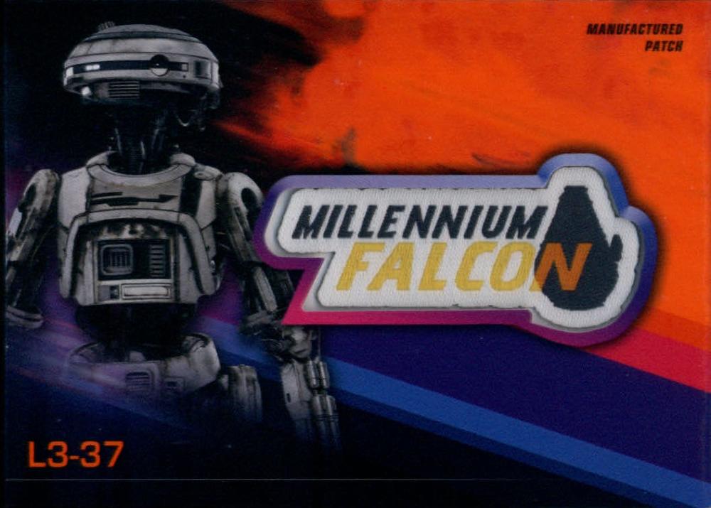 2018 Topps Star Wars Solo Movie Manufactured Patch Relics Orange