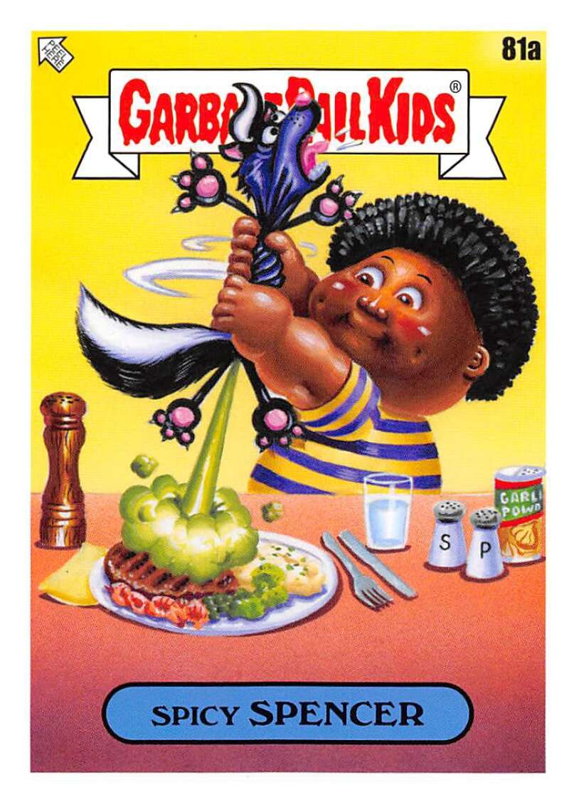 2021 Topps Garbage Pail Kids: Food Fight #81A SPICY SPENCER  