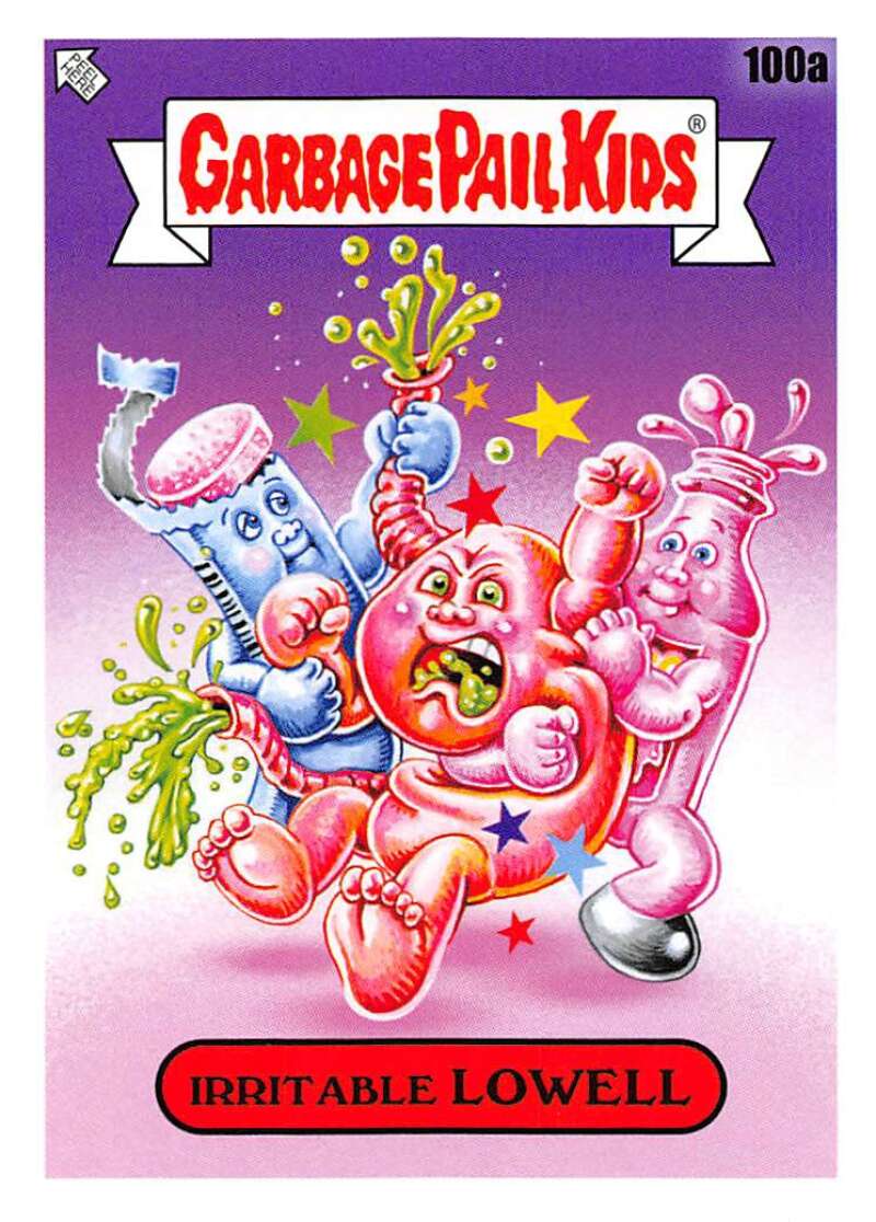 2021 Topps Garbage Pail Kids: Food Fight #100A IRRITABLE LOWELL  
