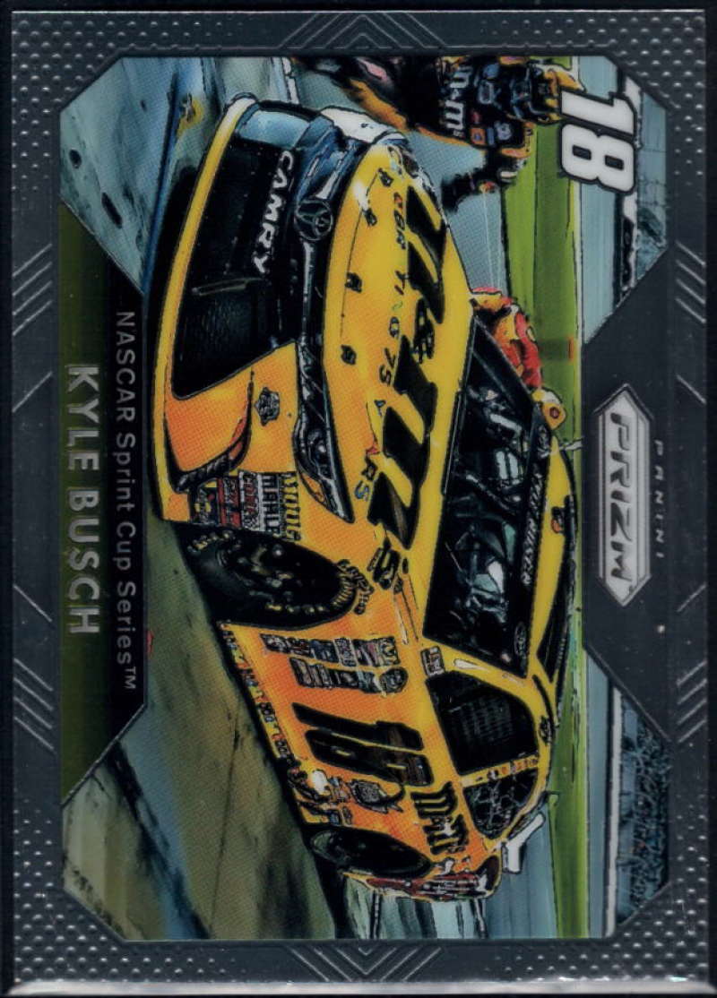 2016 Panini Prizm NASCAR #59 Kyle Busch M&M's/Joe Gibbs Racing/Toyota  Official Racing Card by Panini