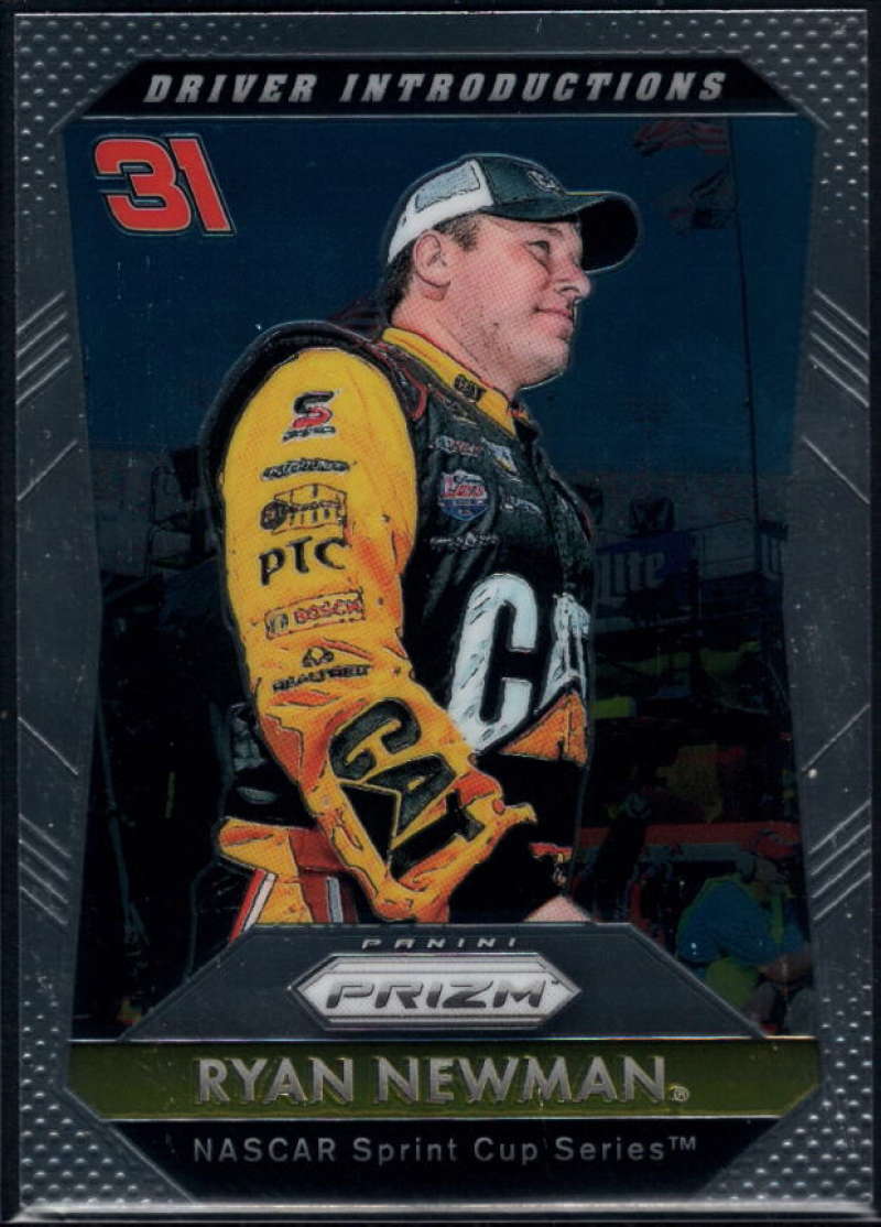 2016 Panini Prizm NASCAR #83 Ryan Newman Caterpillar/Richard Childress Racing/Chevrolet  Official Racing Card by Panini