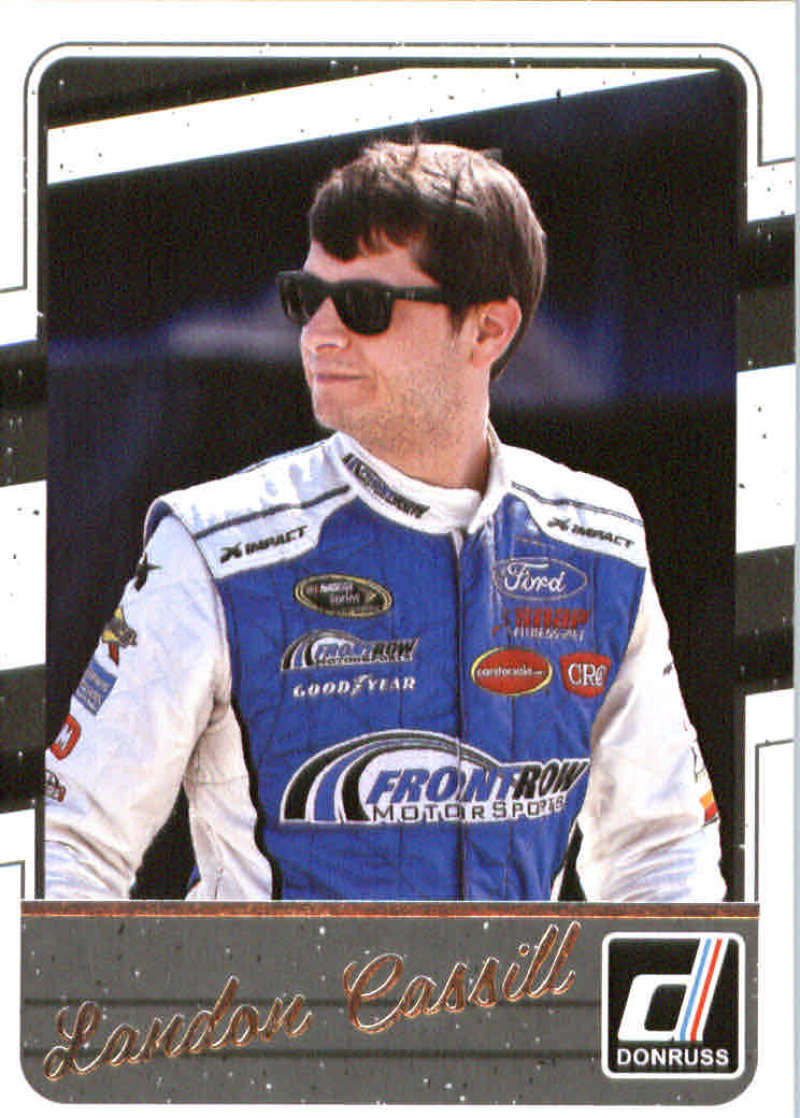 2017 Donruss #64 Landon Cassill NM+-MT+ Front Row Motorsports/Ford 