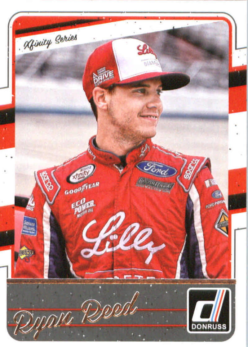 2017 Donruss #78 Ryan Reed NM+-MT+ Lilly Diabetes/Roush Fenway Racing/Ford 
