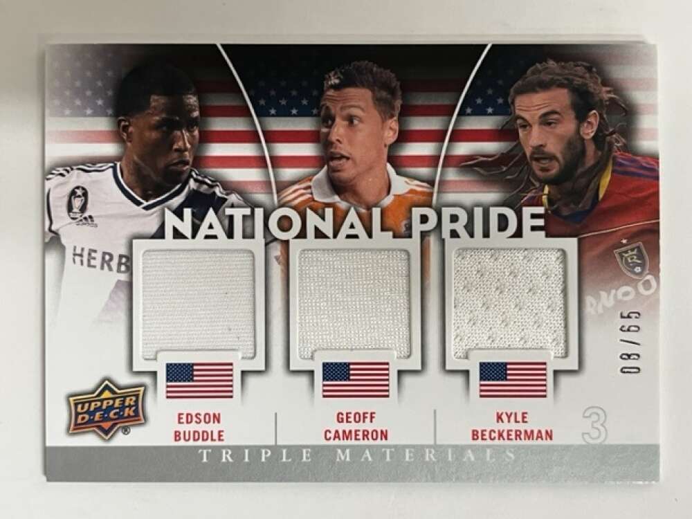 2012 Upper Deck MLS National Pride Triple Materials