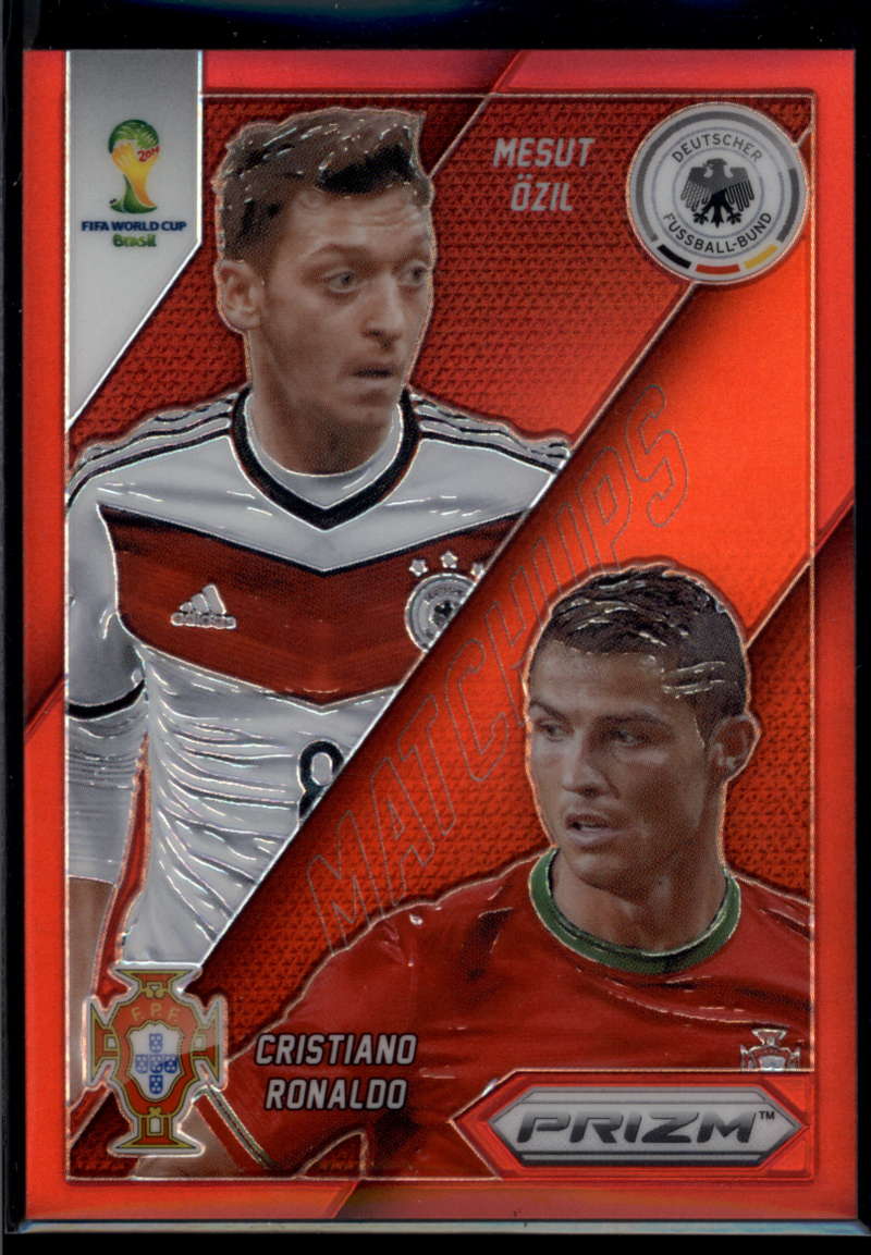 2014 Panini World Cup Prizm World Cup Matchups Red Prizms