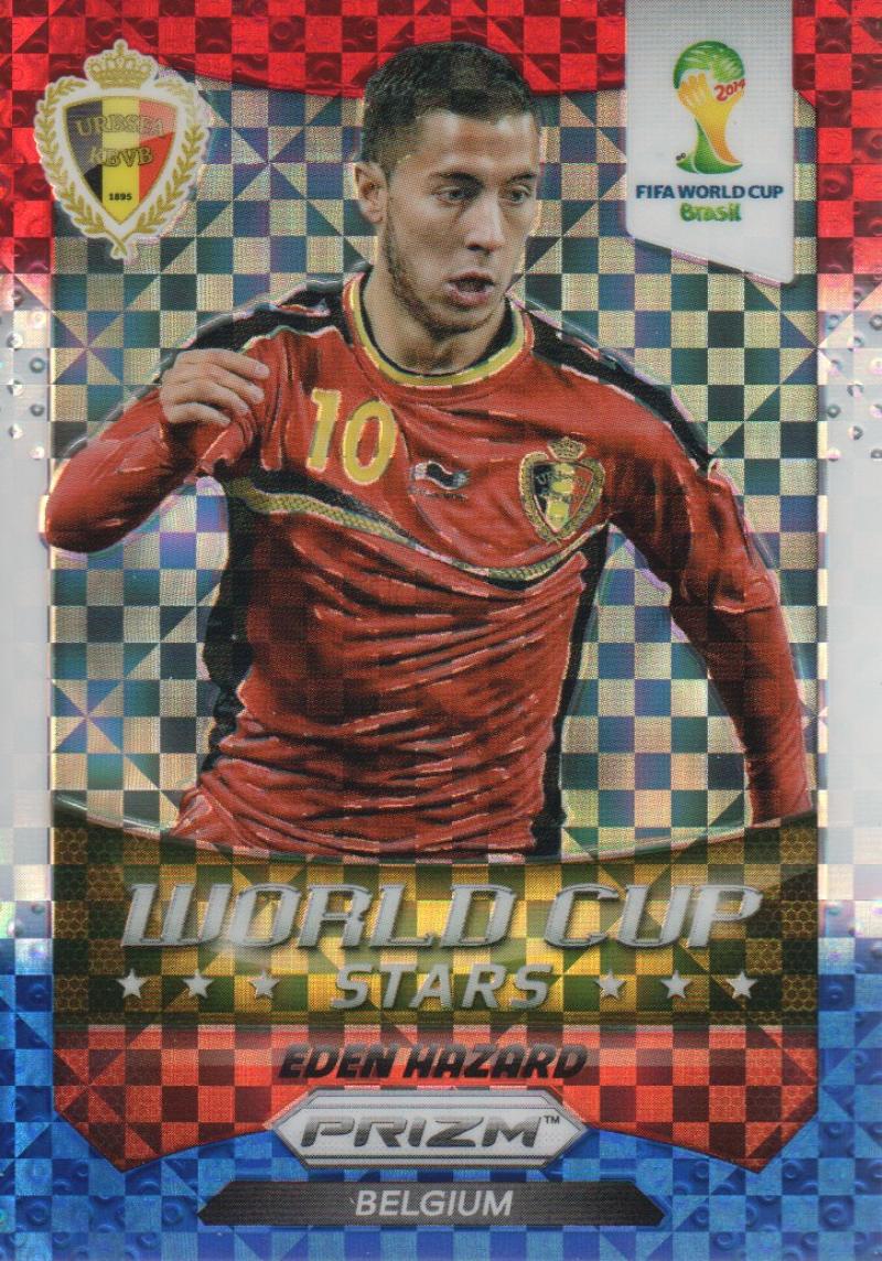 2014 Panini World Cup Prizm World Cup Stars Red, White and Blue Power Plaid Prizms