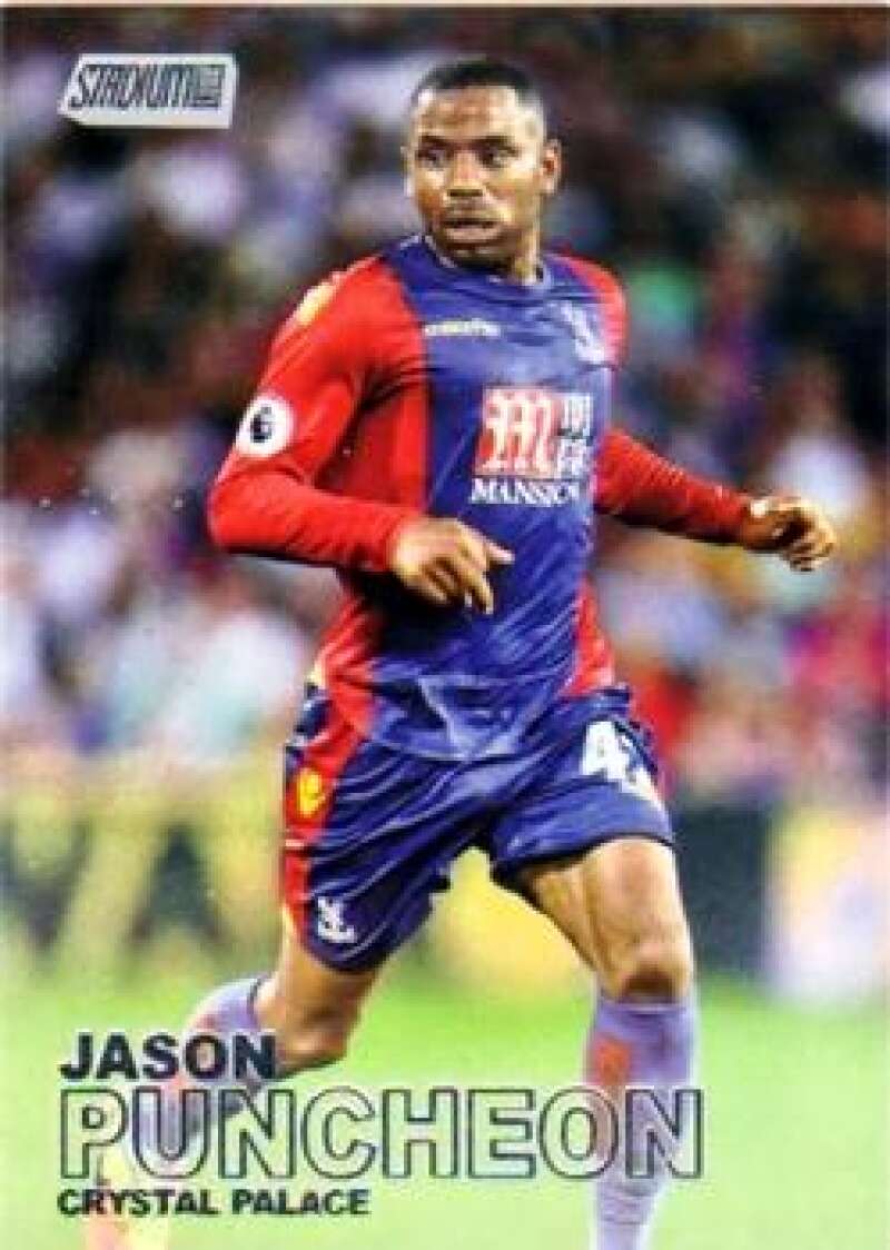 2016-17 Topps Stadium Club Premier League #62 Jason Puncheon NM-MT Crystal Palace  Soccer