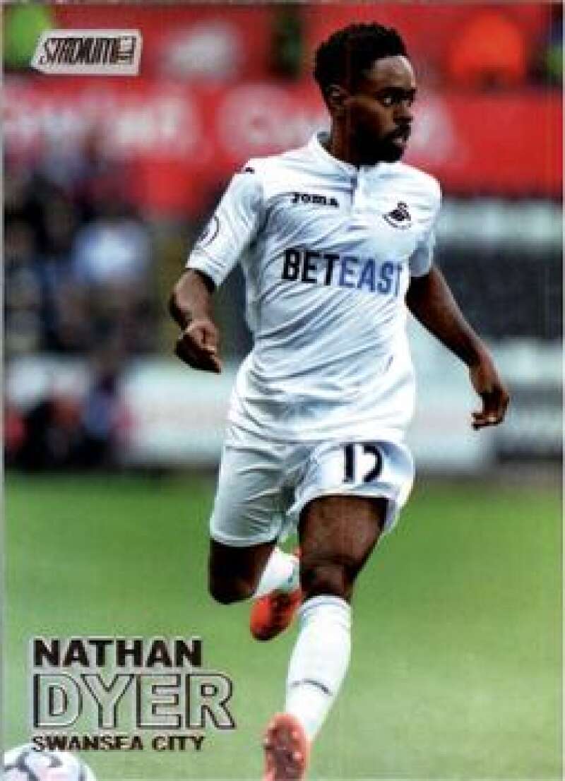 2016-17 Topps Stadium Club Premier League #89 Nathan Dyer NM-MT Swansea City  Soccer