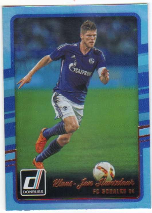 2016-17 Donruss Holographic Silver #90 Johannes Geis FC Schalke 04 Official Panini Soccer Futbol Trading Card