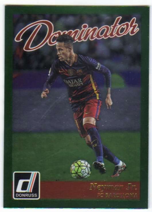 2016-17 Donruss Dominators Soccer #17 Neymar Jr. FC Barcelona Official Panini Futbol Card
