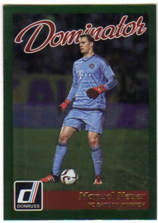 2016-17 Donruss Dominators Soccer #48 Manuel Neuer FC Bayern Munich Official Panini Futbol Card