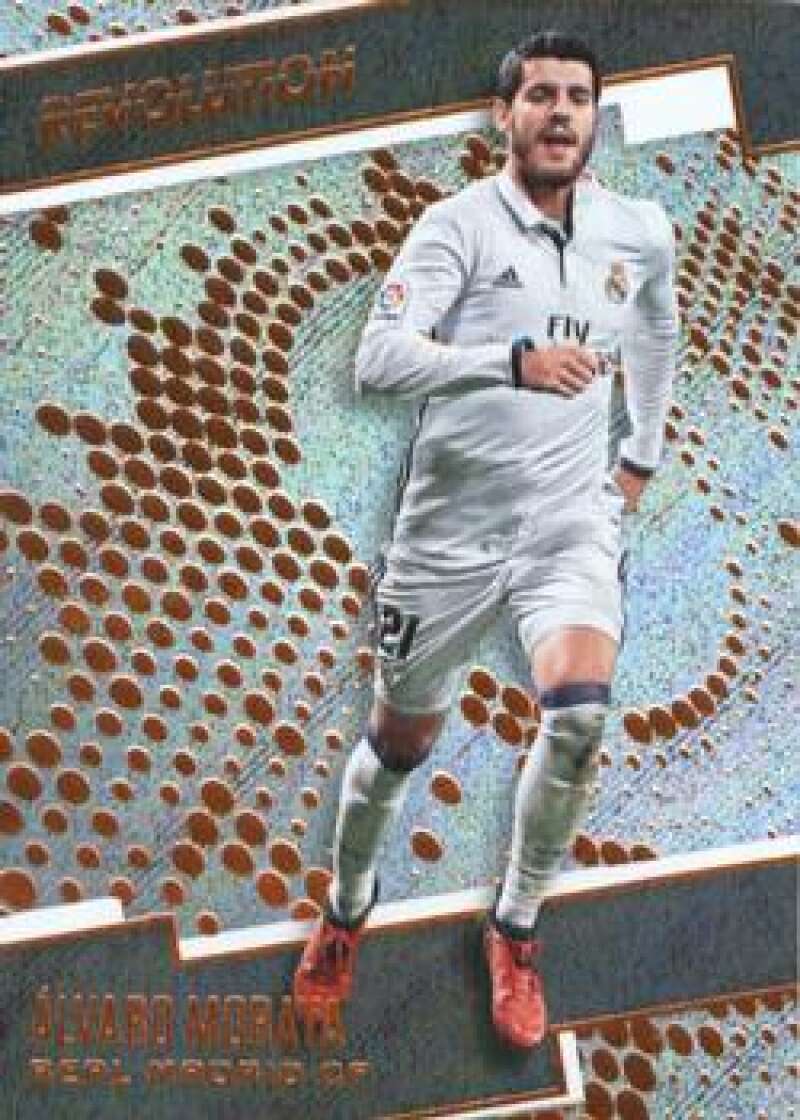 2017 Revolution Soccer #2 Alvaro Morata Real Madrid CF Official Panini Futbol Trading Card