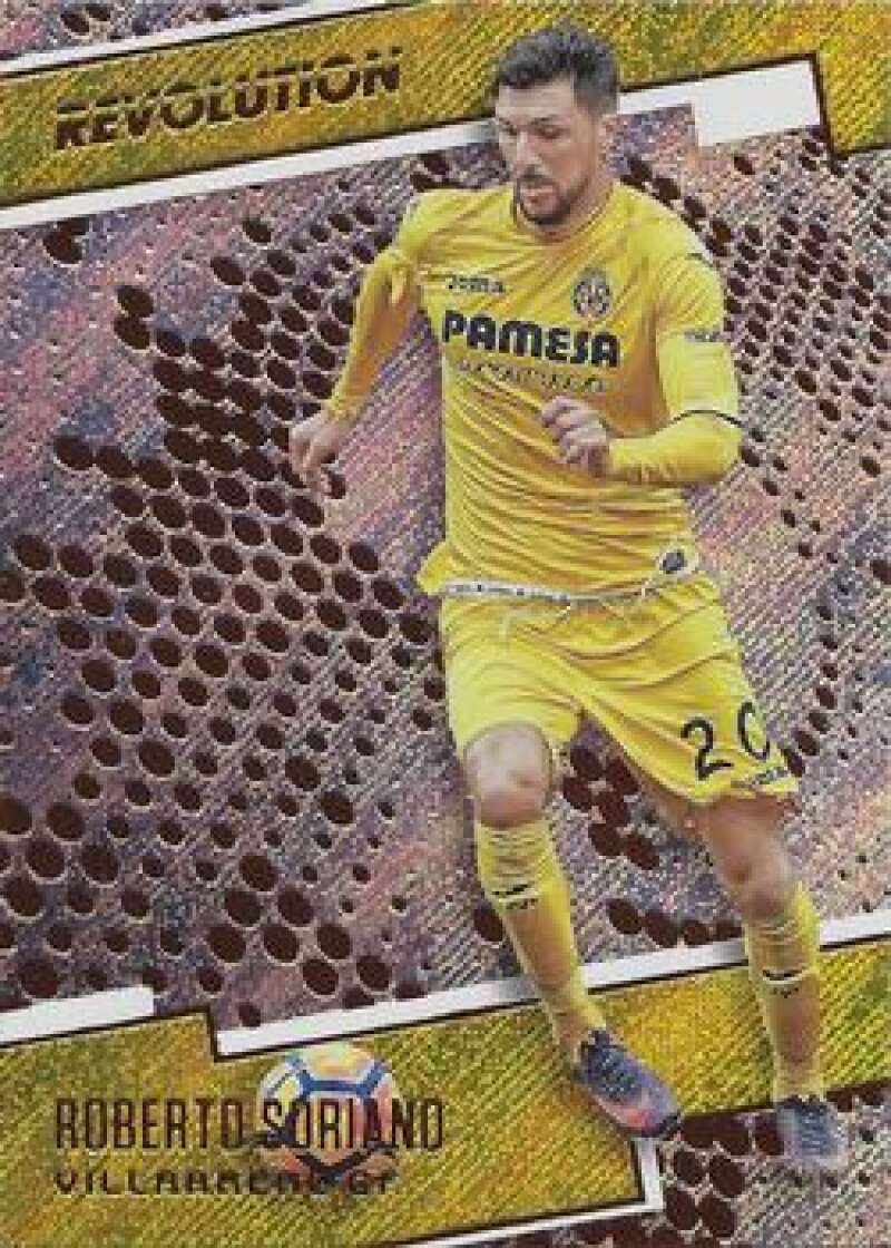 2017 Revolution Soccer #48 Roberto Soriano Villarreal CF Official Panini Futbol Trading Card