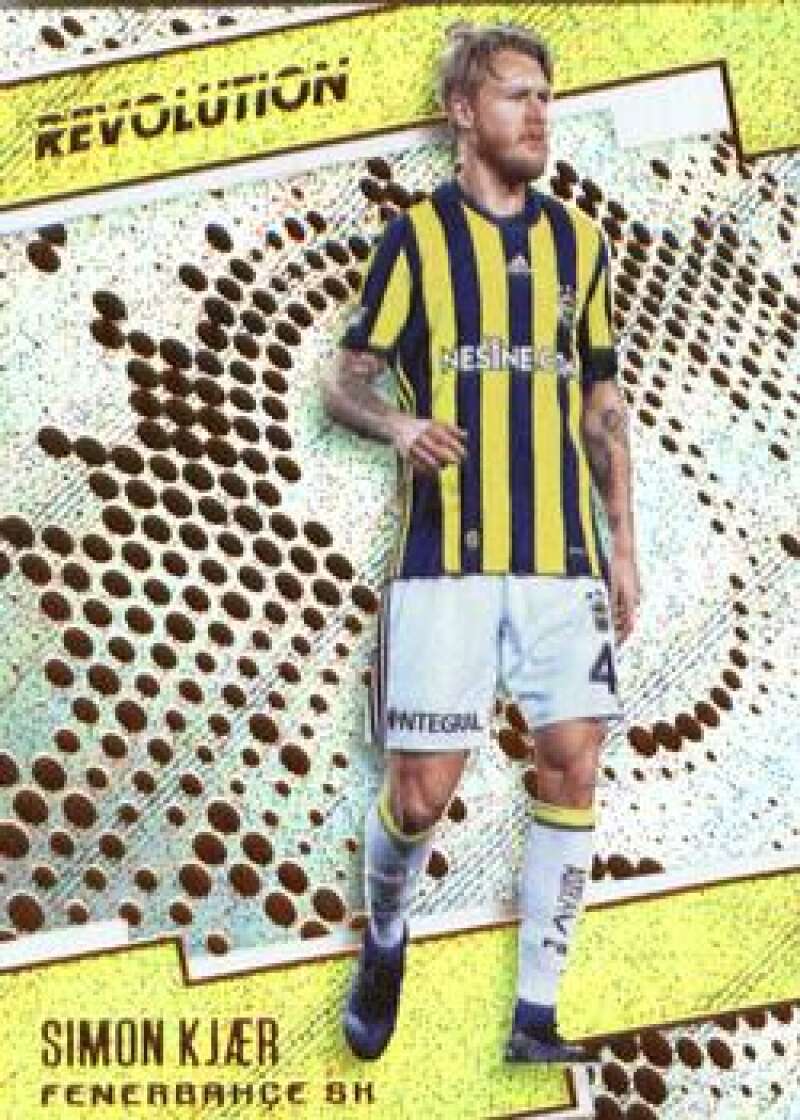 2017 Revolution Soccer #117 Simon Kjaer Fenerbahce SK Official Panini Futbol Trading Card