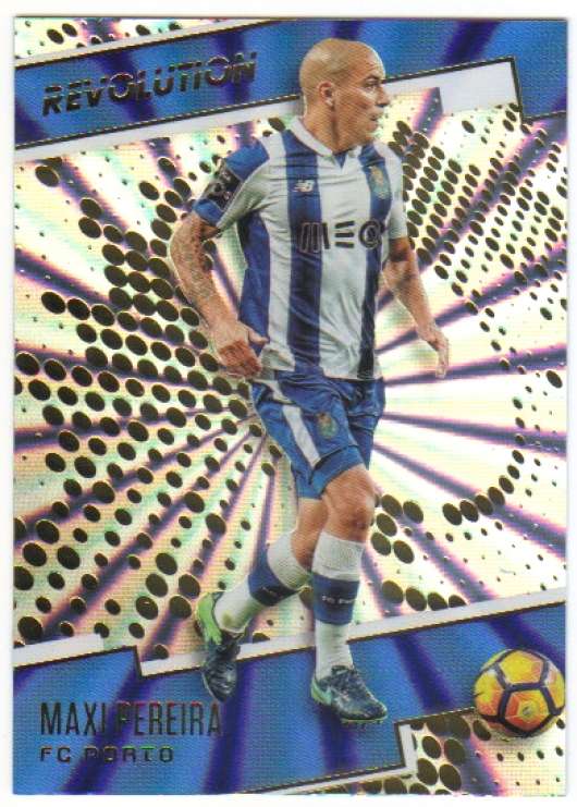 2017 Revolution Soccer Sunburst #73 Maxi Pereira FC Porto Official Panini Futbol Trading Card