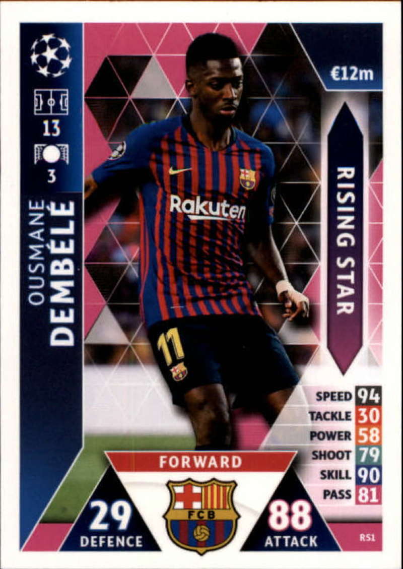 Topps UEFA Champions League Stickers 2018 2019 numbers 1-190 