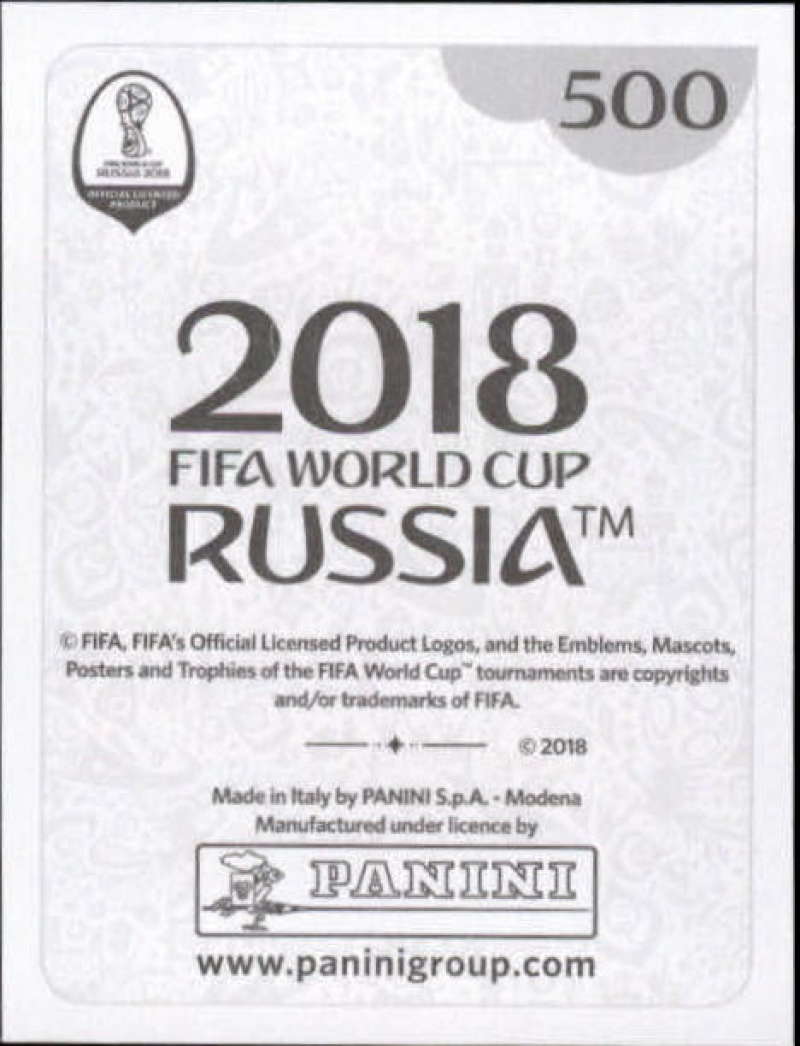 2018 Panini FIFA World Cup Russia Stickers #500-681 *GOTBASEBALLCARDS 
