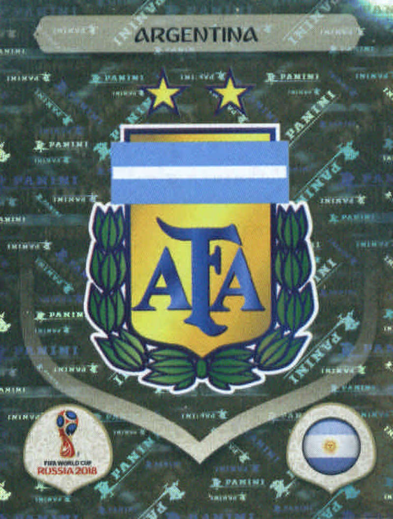 2018 Panini World Cup Stickers Russia #272 Team Logo Argentina Futbol Soccer Sticker