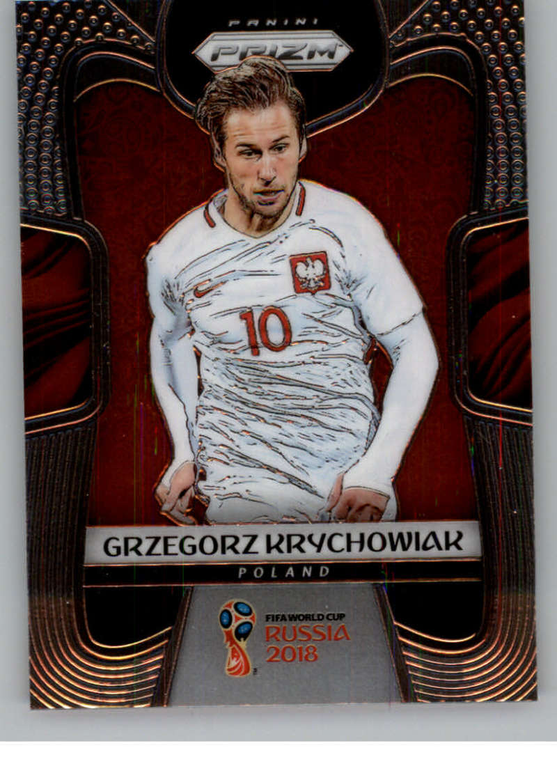 2018 Panini Prizm Soccer #151 Grzegorz Krychowiak Poland World Cup Russia  Futbol Card