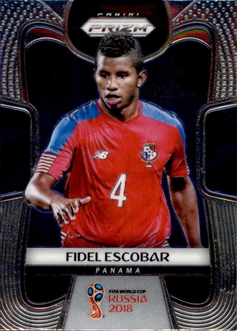 2018 Panini Prizm Soccer #220 Fidel Escobar Panama World Cup Russia  Futbol Card
