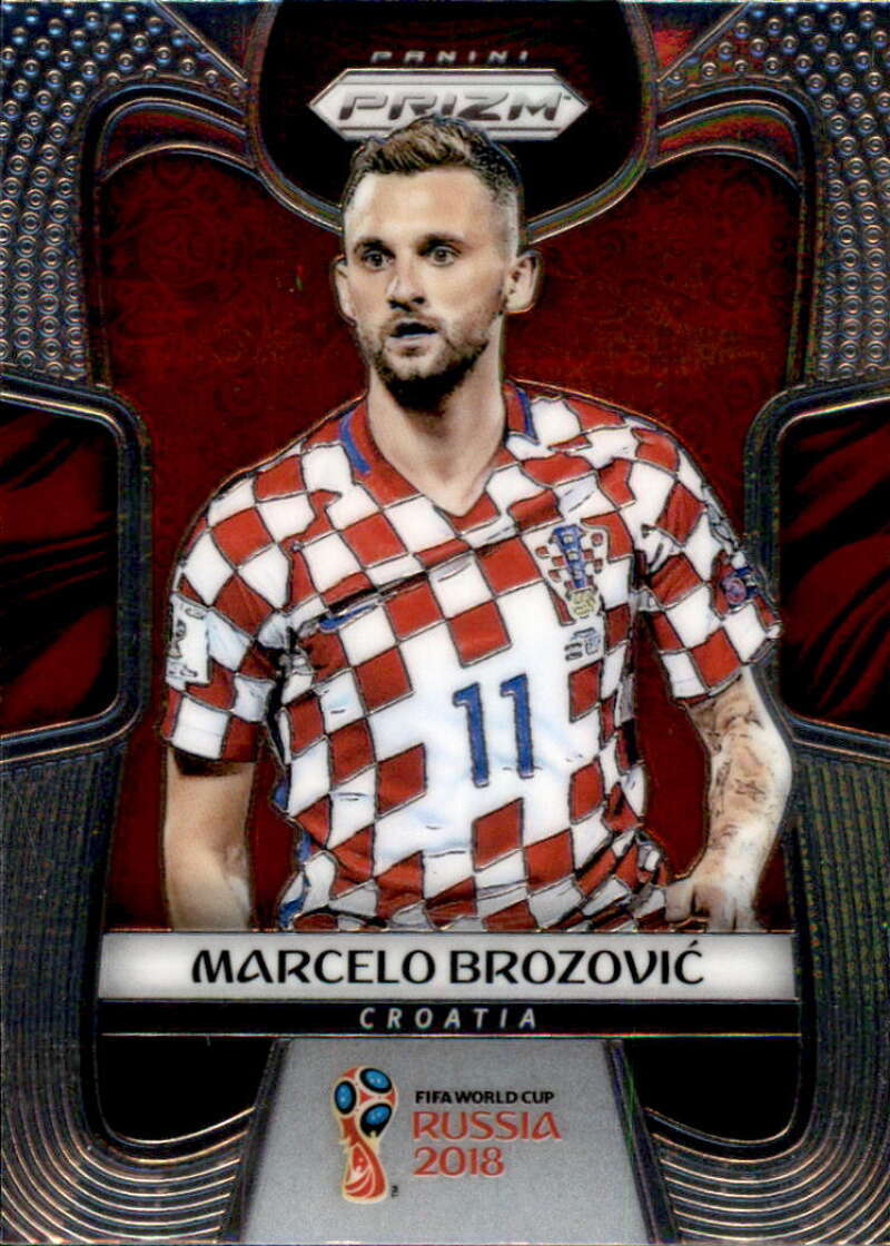 2018 Panini Prizm Soccer #230 Marcelo Brozovic Croatia World Cup Russia  Futbol Card