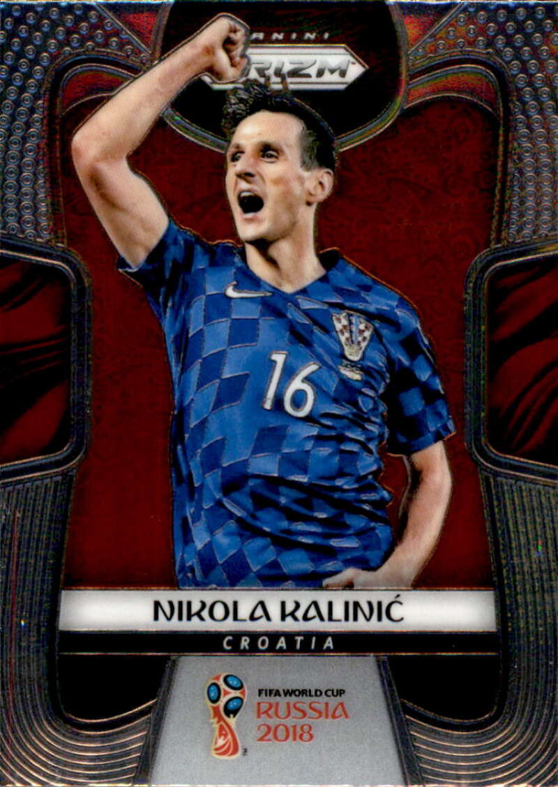 2018 Panini Prizm Soccer #232 Nikola Kalinic Croatia World Cup Russia  Futbol Card