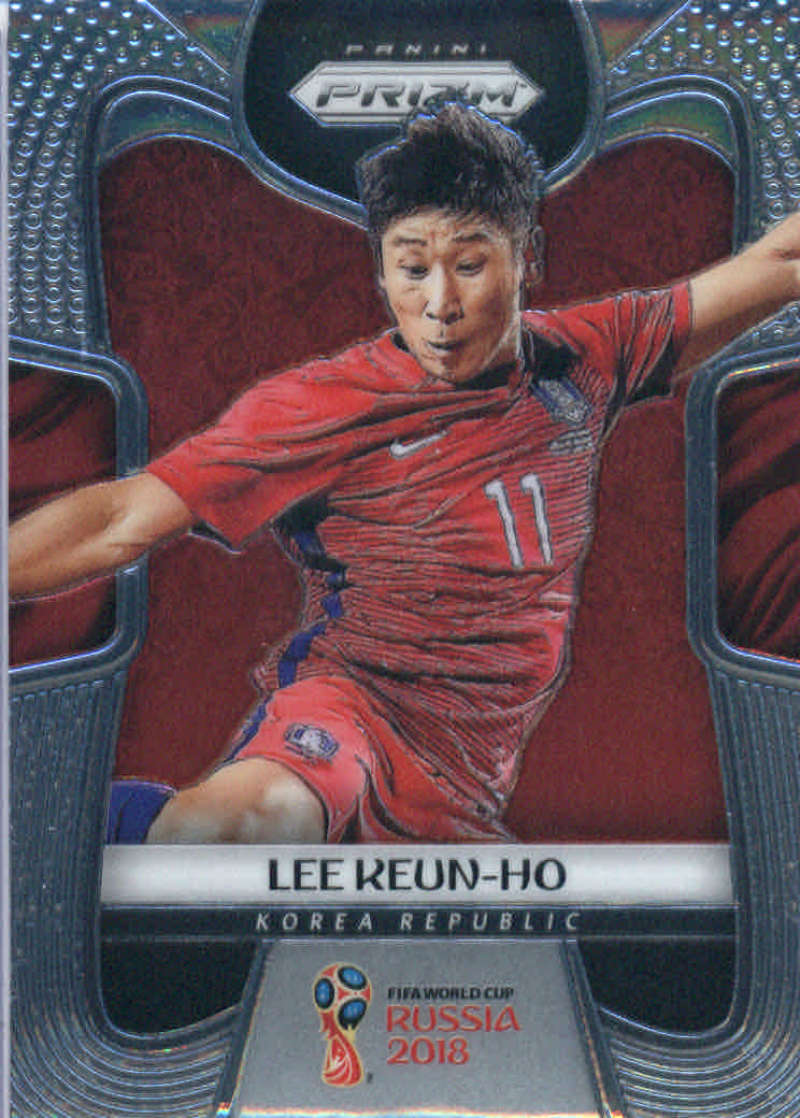 2018 Panini Prizms Silver Refractor Prizm #196 Lee Keun-ho Korea Republic World Cup Russia Futbol Card
